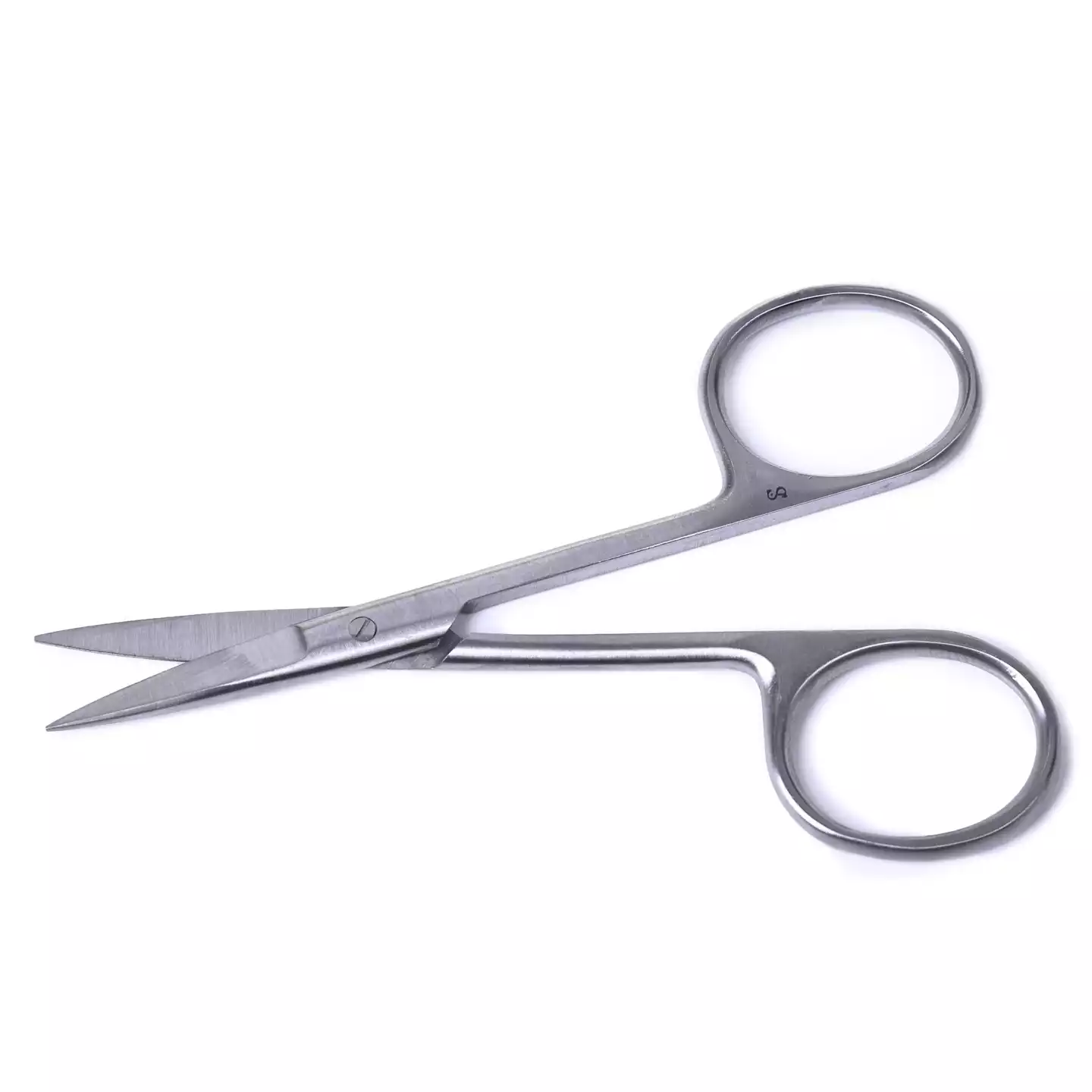 Ножницы 13-440 остроконечные прямые, длина 100 (+-5) мм