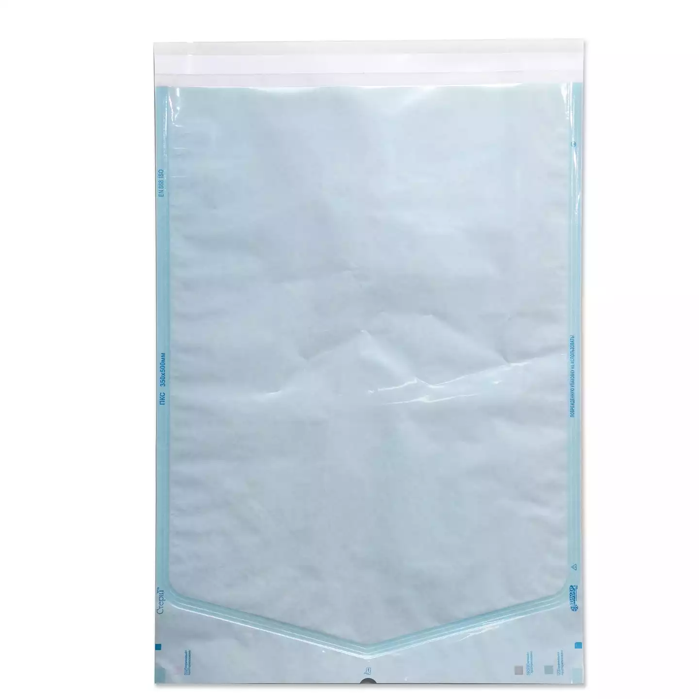 Пакеты для стерилизации, размер 350*500мм, упаковка 200шт (бумага-пластик)