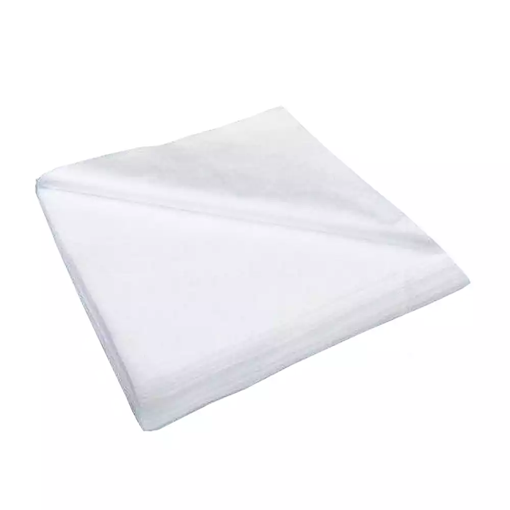 Салфетка 30х30см, материал спанлейс 40г/м2,белая, нестерильная, белая