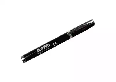 Фонарик диагностический Cliplight LED (светодиоды) с вакуумной лампочкой (дневной свет) металлический, цвет черный