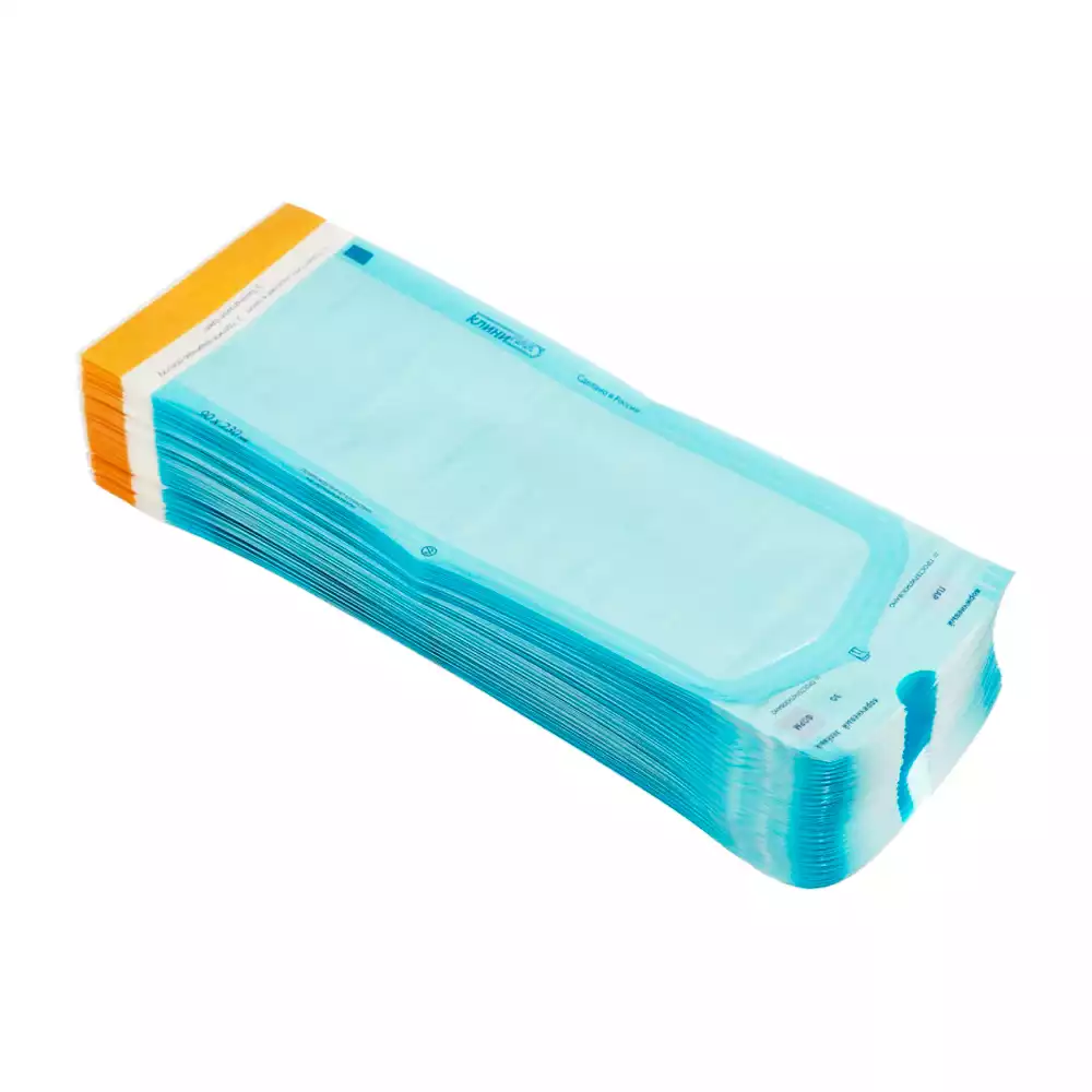 Пакет Клинипак, размер 90*250мм, комбинированный, самозапечатывающийся, упаковка 200шт