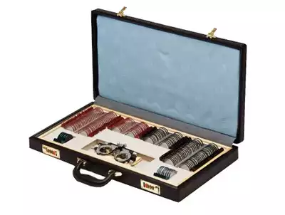 Набор пробных очковых линз НС-277-01, средний (257 предметов, 1 оправа)