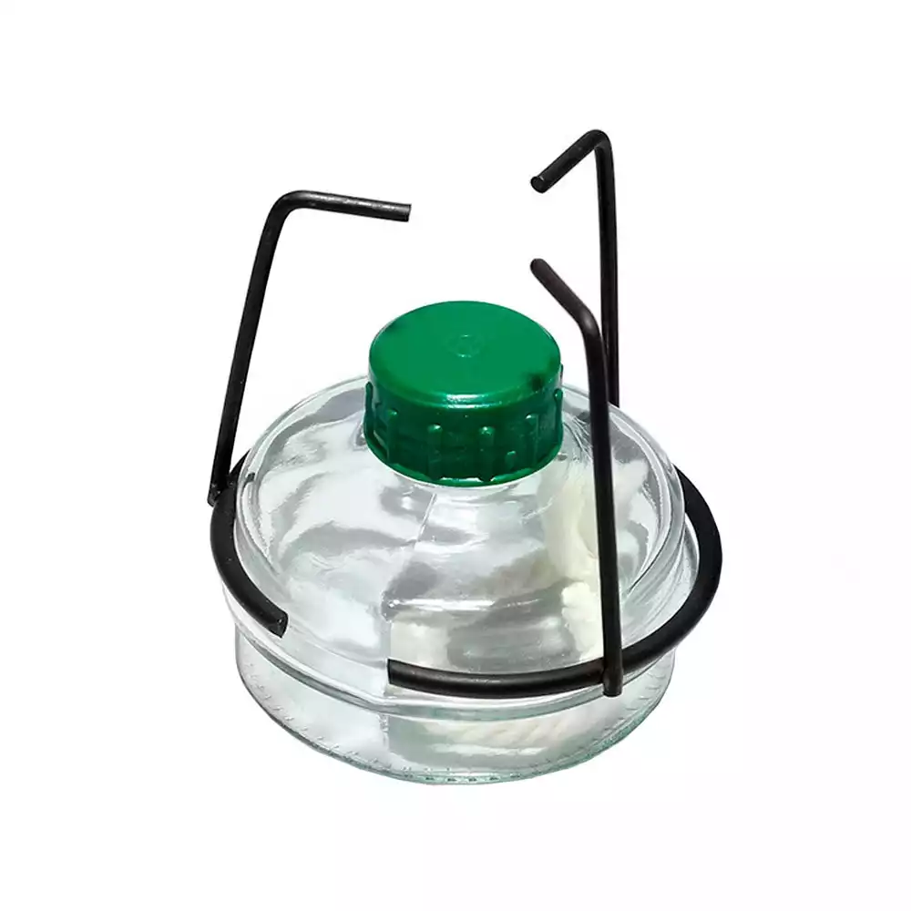 Спиртовка СЛ-2, объем 100мл, с металлической оправой