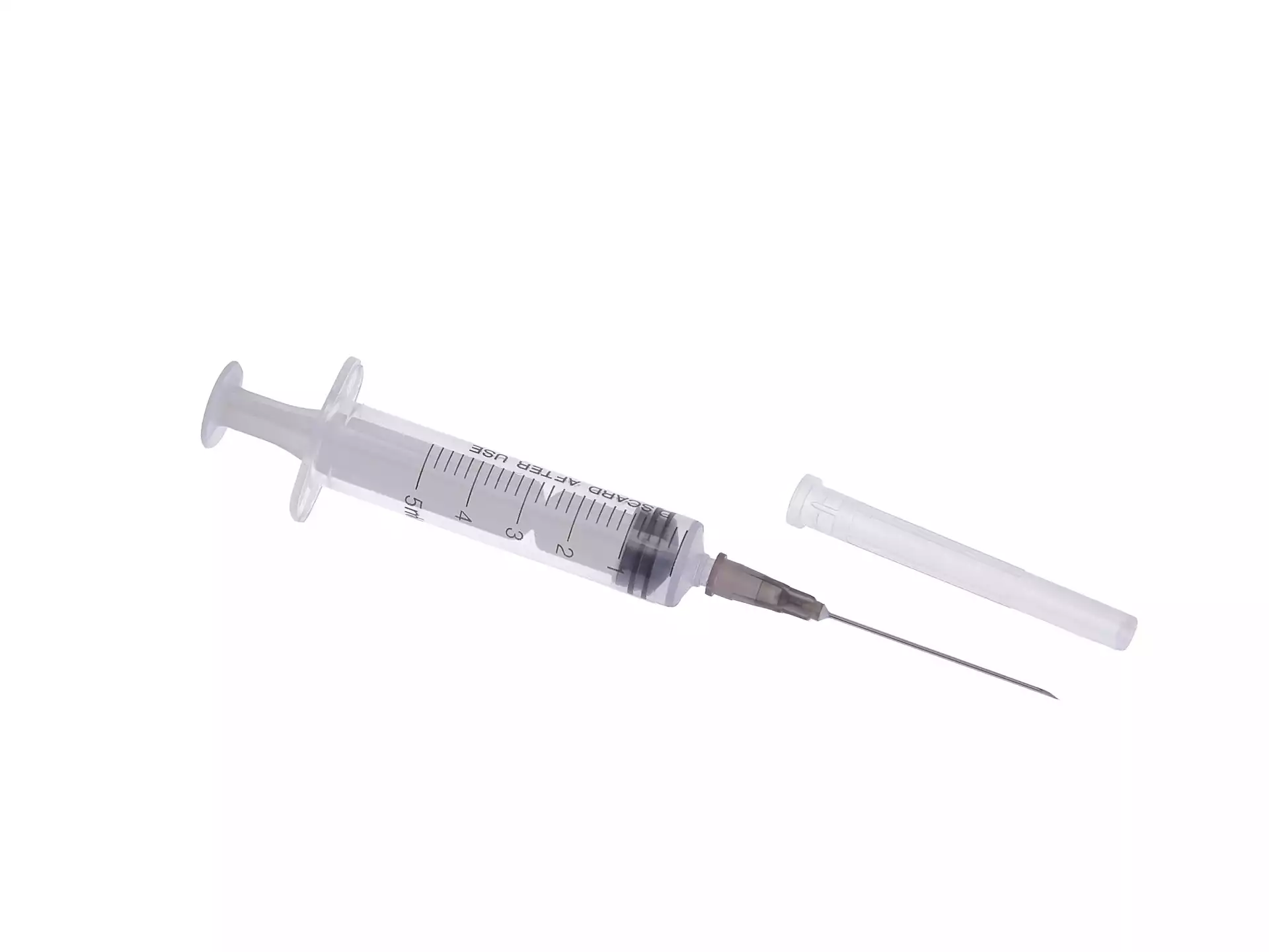 Шприц КОМЕТА 5,0мл, 3-х компонентный, игла 22G (0,7х38мм), стерильный