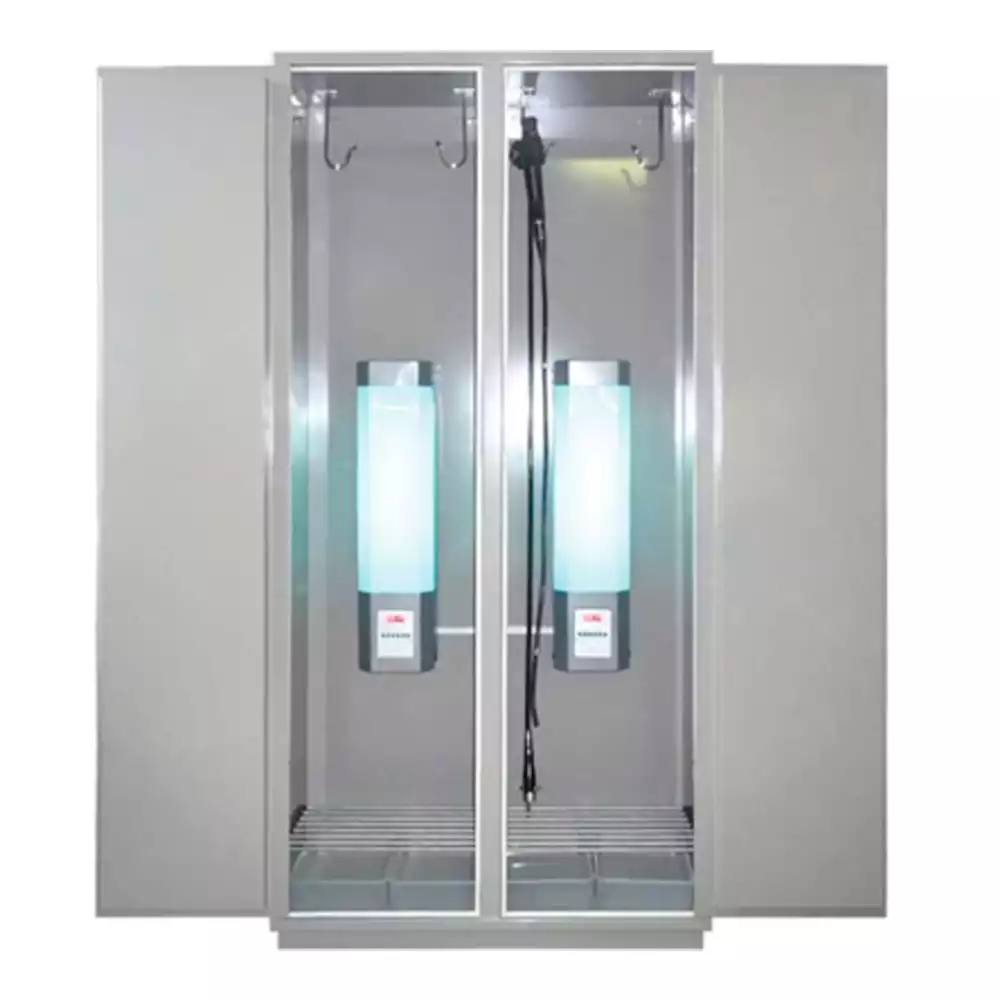 Шкаф ШЭ-4-Р(К), 2-х створчатый для хранения 4-х стерильных колоноскопов, размер 1850*880*390мм