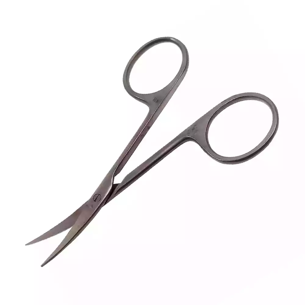 Ножницы J-22-210 остроконечные вертикально-изогнутые, длина 100мм (аналог Н-21s)