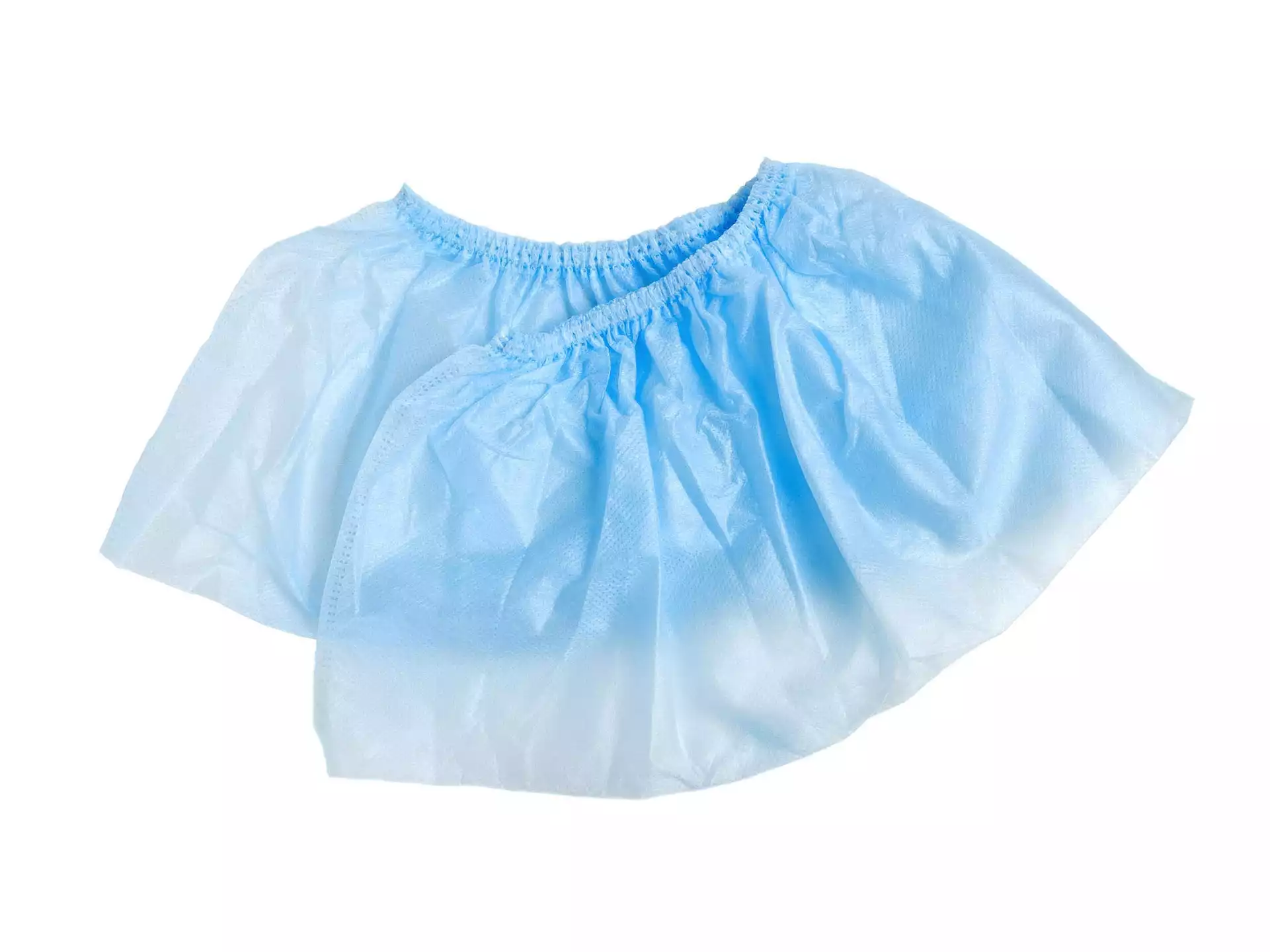 Бахилы низкие (носочки) 16 см, на резинке, 25г/м2, стерильные