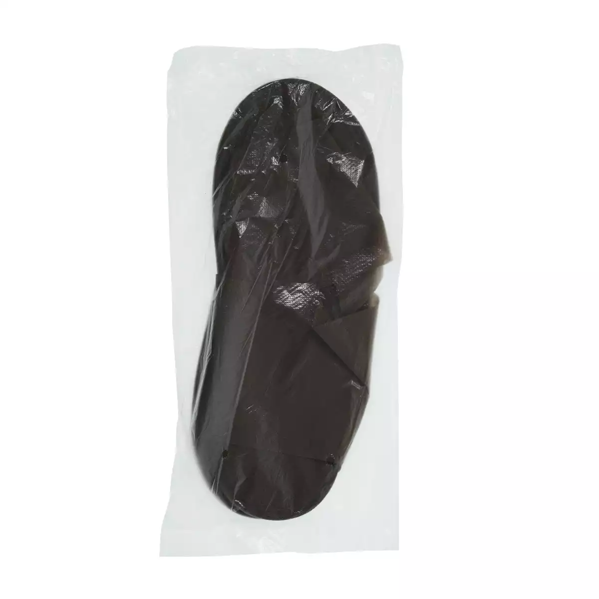 Тапочки из спанбонда. Эва антискользящая подошва, цвет коричневый, размер 37-43