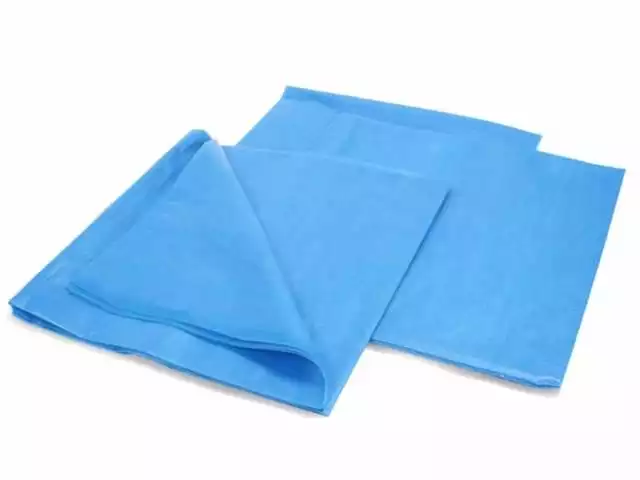 Салфетка 60*60см, СМС 25г/м2, стерильная, голубая