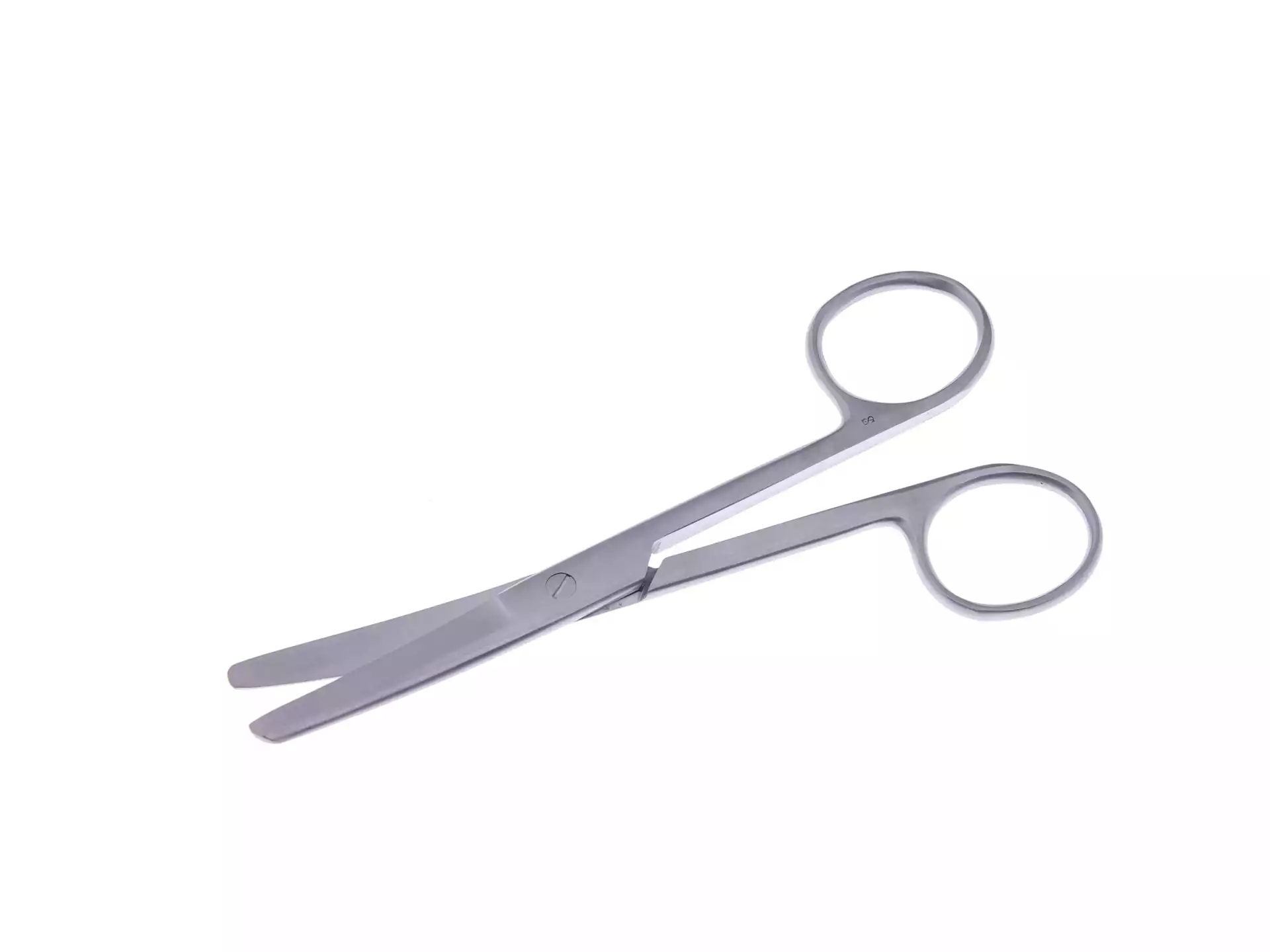 Ножницы Н-234 тупоконечные вертикально-изогнутые, длина 140мм, аналог Н-3т